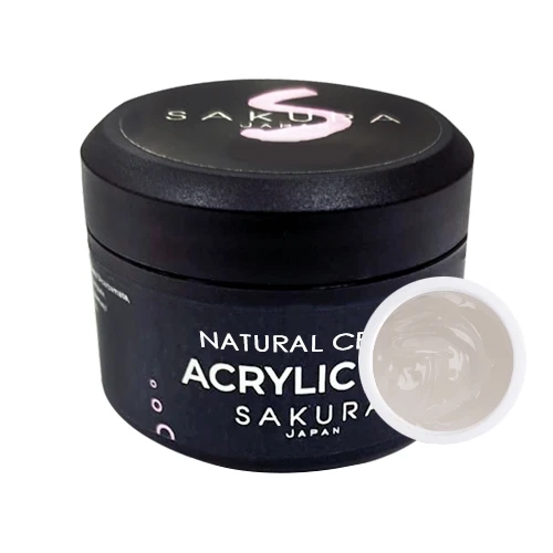Акригель Sakura Acrylic Gel Natural Clear, прозрачный, 15 мл A073
