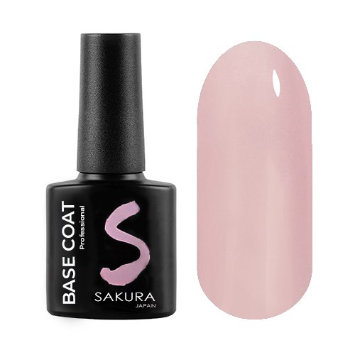 Камуфлирующая база для ногтей Sakura Nude base 2, 8 мл BAS009