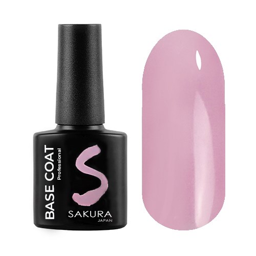 Камуфлирующая база для ногтей Sakura Nude base 3, 8 мл BAS016