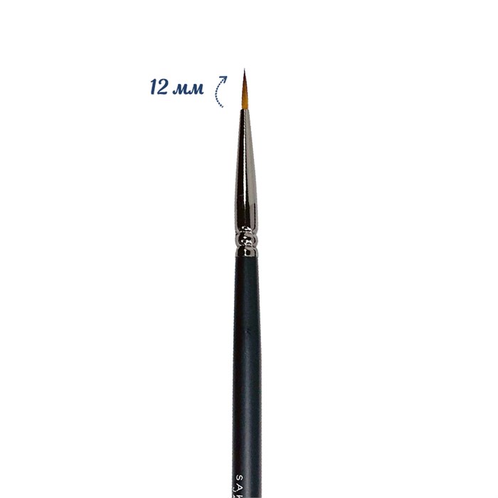 Кисть для дизайна Sakura, SK2-01, длина ворса 12 мм SK2-01.
