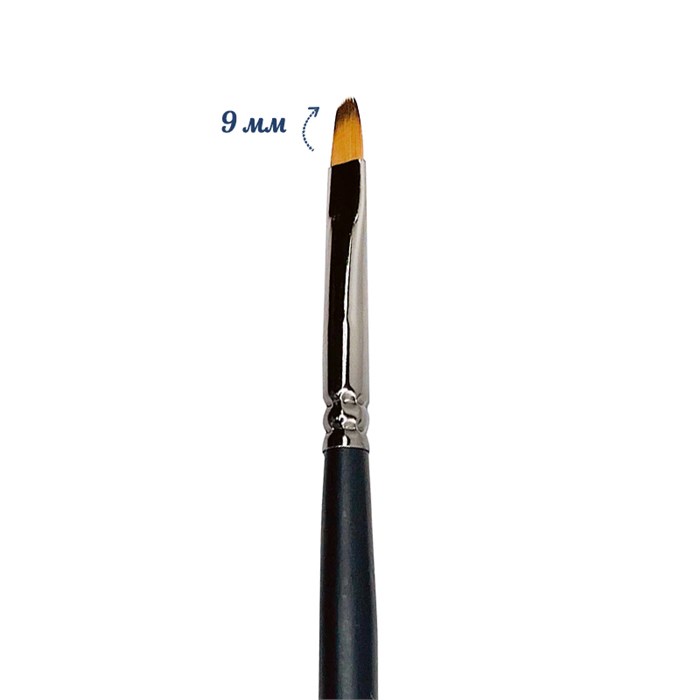 Кисть для дизайна овальная Sakura, длина ворса 9 мм SK2-04