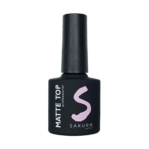 Матовый топ для ногтей Sakura Matte Top Coat, 8 мл Top003